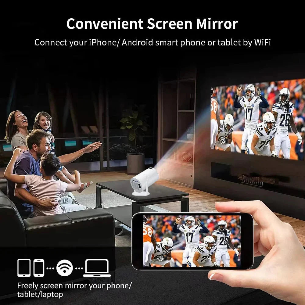 Salange P300 smart mini projector – product view 3