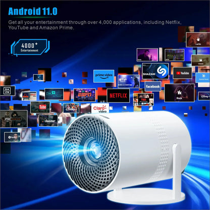 Salange P300 smart mini projector – product view 4