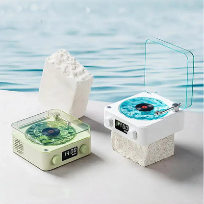 Retro white noise Bluetooth speaker – product view 2