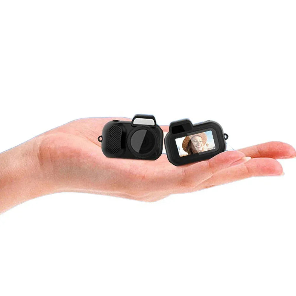 1080P mini pocket camera with display screen – product view 3