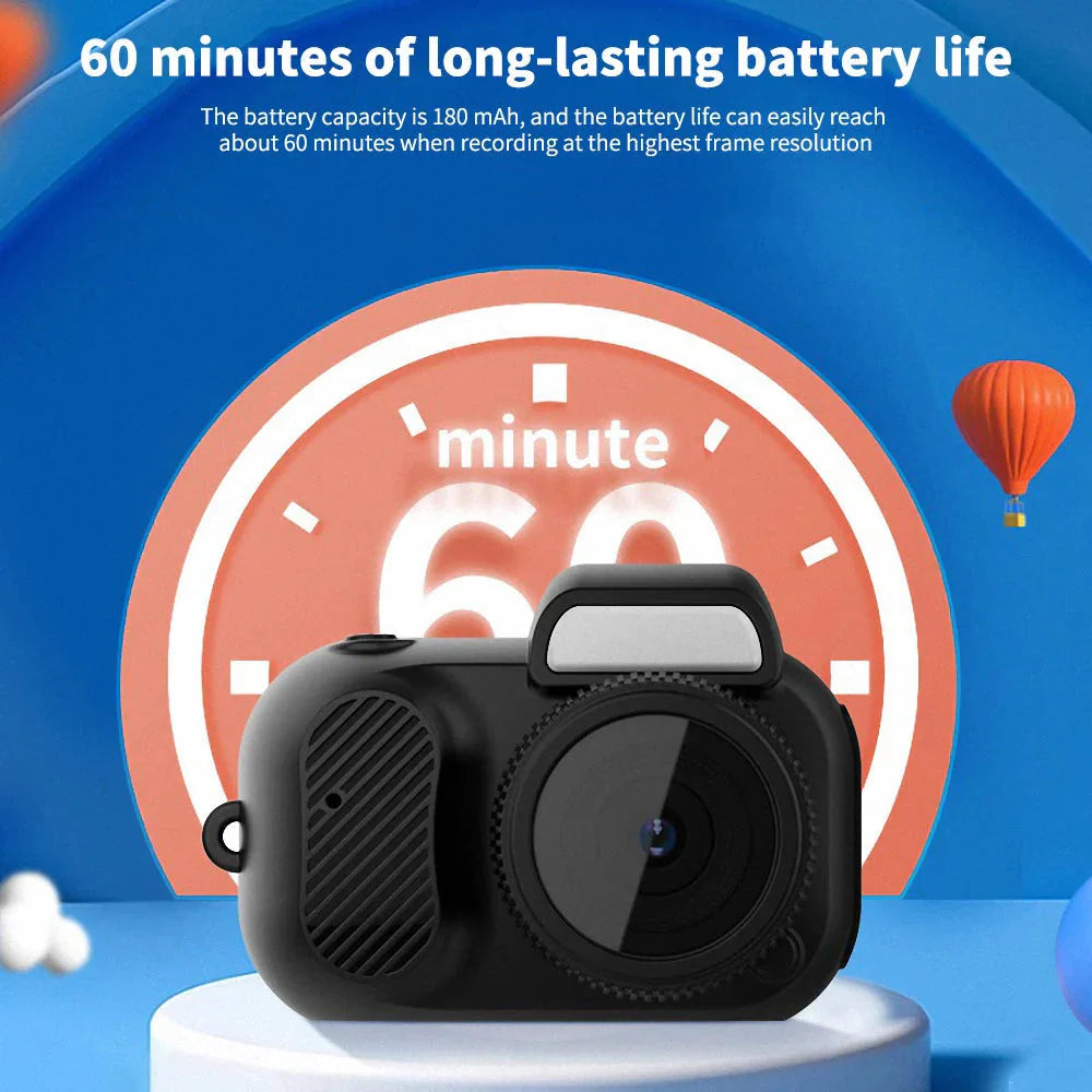 1080P mini pocket camera with display screen – product view 6