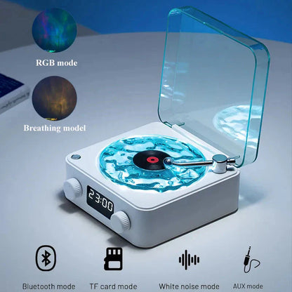 Retro white noise Bluetooth speaker – product view 3