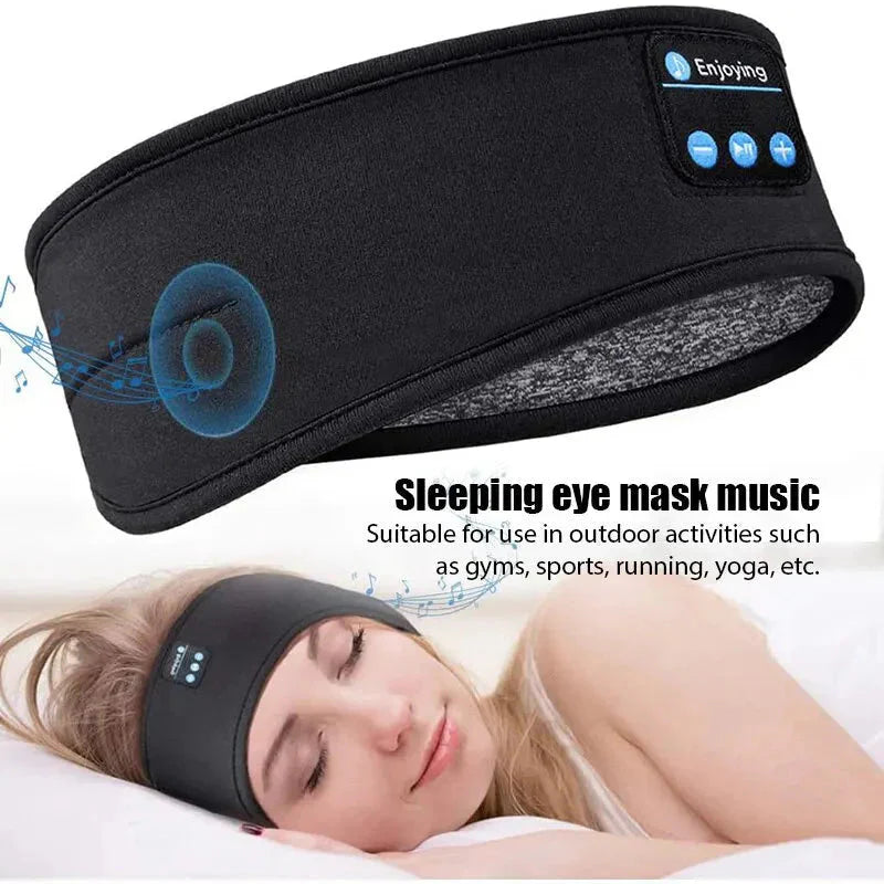 Bluetooth sleep headband headphones – product view 2