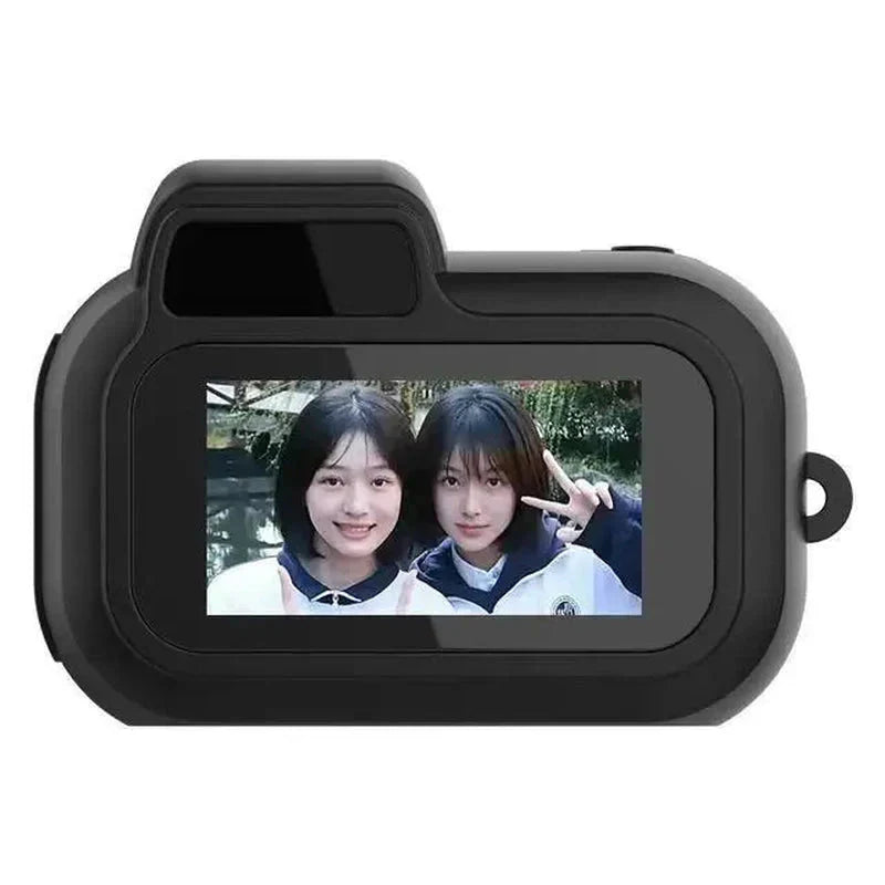 1080P mini pocket camera with display screen – product view 1
