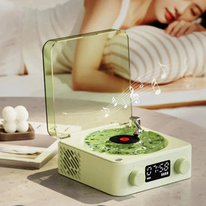 Retro white noise Bluetooth speaker – product view 7