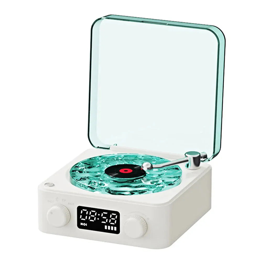 Retro white noise speaker and sleep gadgets for a calmer bedtime